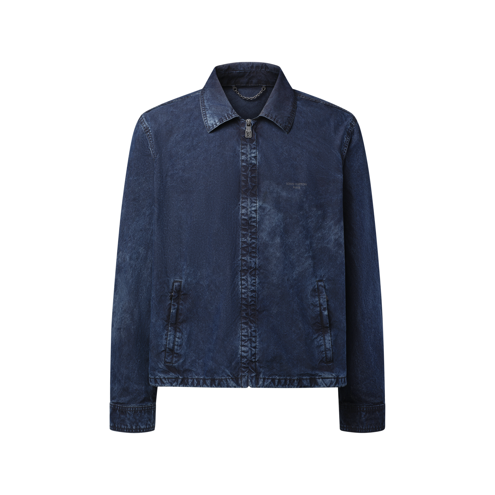 Technical Zippered Indigo Jacket - Ready-to-Wear | LOUIS VUITTON